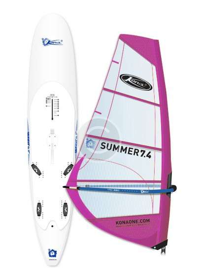 Pink Windsurfing Sail